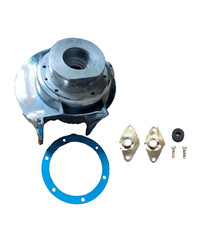 Lambretta GP-LI-SX-TV Alloy Sil Polished Magneto Housing S.Steel Mag Flange Kit