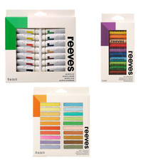 Reeves Acrylic Paint Set, Oil