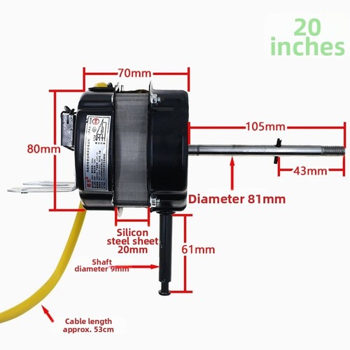 Inch floor standing fan - 20,