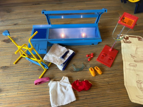 Vintage sindy sunbed - sindy,