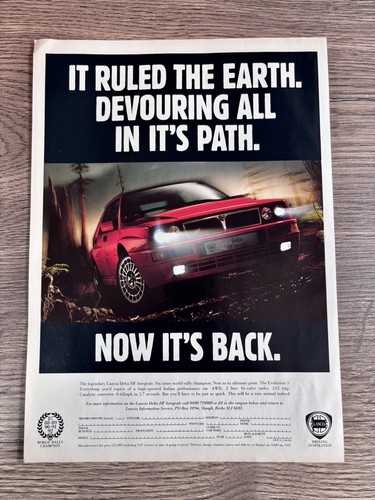 Original 1993 lancia - original, hf