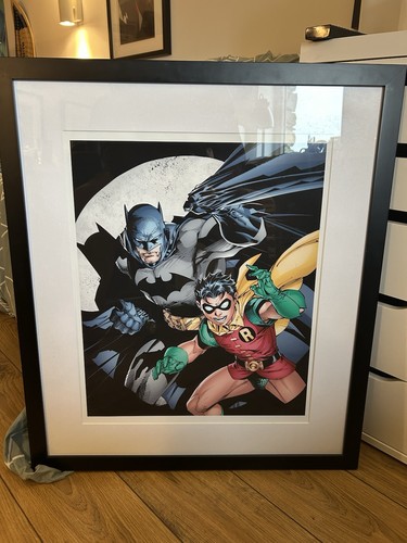 Jim lee batman robin giclée - robin,