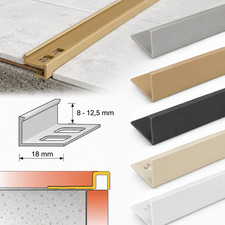 PVC L Shape Straight Edge Tile