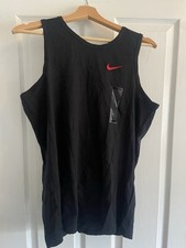 black nike vest mens Size