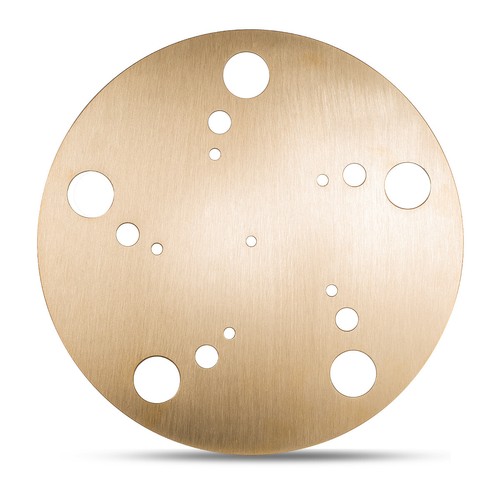 Brass turntable platter - platter, mat