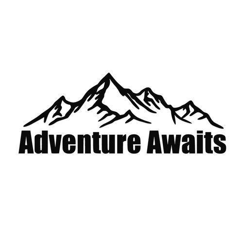 Adventure awaits decal sticker - adventure,