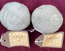 Araucania Ranco Solid Wool 2 x 100g Hand Dyed 75% Wool /25% Polyamide- Beige