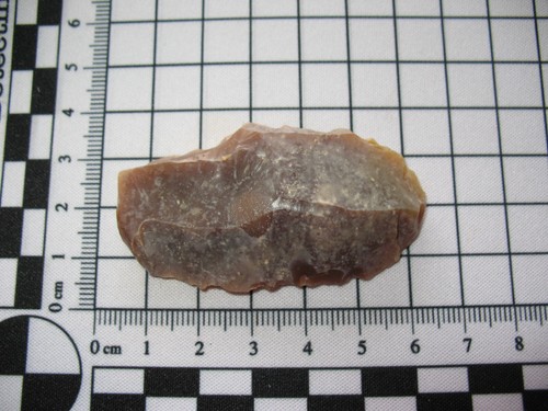 Palaeolithic monofacial flint
