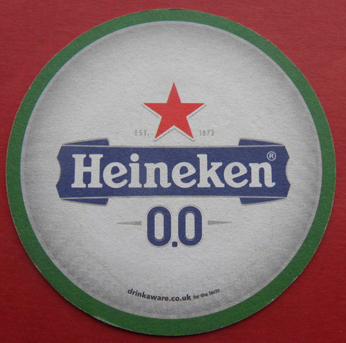 Heineken beer mat - beer,