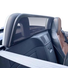 Wind deflector fits a Mazda MX-5 NC windblocker 2005-2014 -  Black WINDSTOP