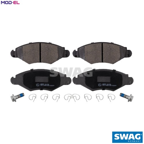 Brake pad set - set,