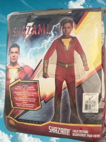 Shazam child costume large - child,