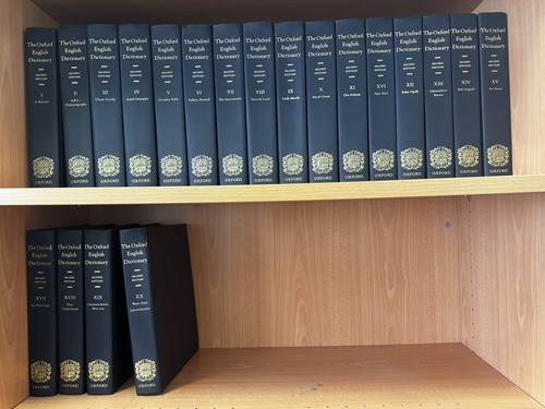 Oxford english dictionary 2nd - english,