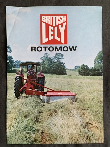 British lely rotomow - british,