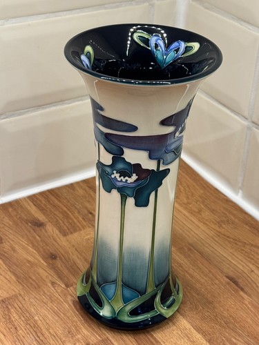 Moorcroft vase 100 - moorcroft, 47/100