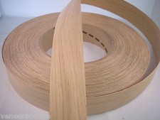 Pre-Glued Iron-On AMERICAN WHITE OAK  Real Wood Edging 22mm 30mm 40mm 50mm - 50m