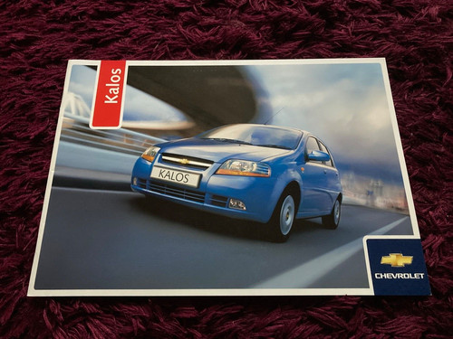 Chevrolet kalos brochure 2005 - chevrolet,