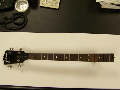 1932 gibson tenor guitar - gibson, neck