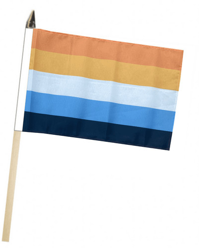 Aroace pride large hand - large, flag
