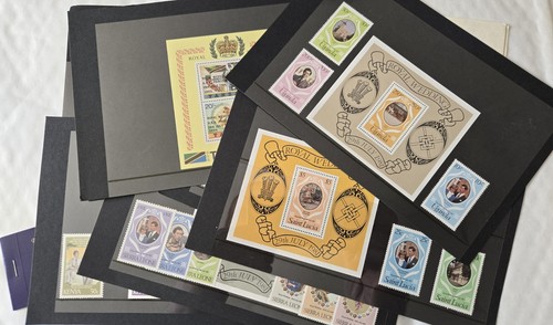 Collection stamps from - of,