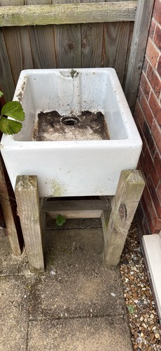 Butler sink planter with - sink,