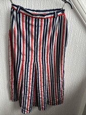 Vintage Rowland Klein British Airways Cabin Crew Summer Skirt Size 10