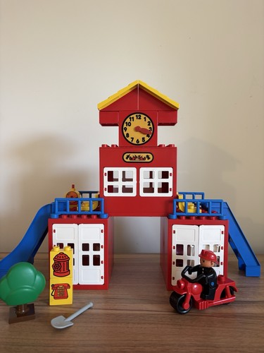 Lego duplo fire station - station, set