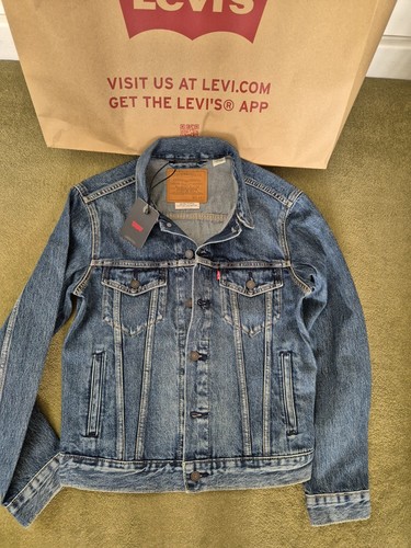 Mens levi denim trucker - mens, levi's