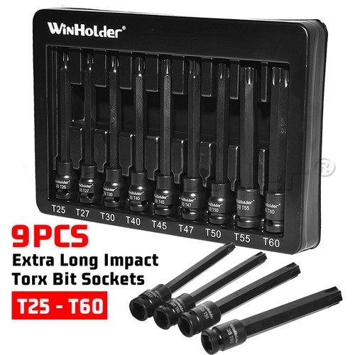 Extra long impact torx star - 9x,