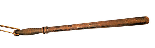 Vintage inch wooden baton - vintage,