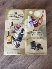 New Anthon Berg Dark Chocolate Liquors Famous Spirits 64 Liqueurs 1kg BB 12/2026