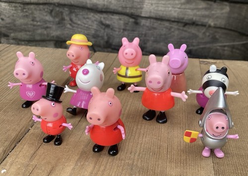 Pepper pig figures job - pig,