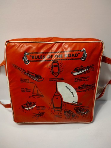 Vintage red sears buoyant boat - sears,