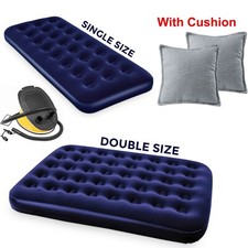 Double single flocked camping - double,