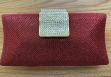 Red Evening Clutch for Party