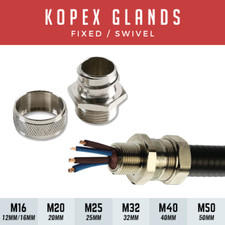 Flexible steel conduit glands - conduit,