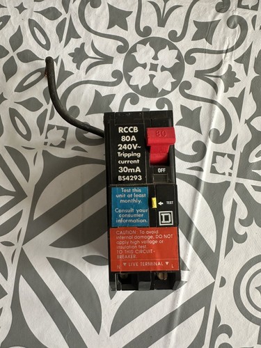 Square rccb 30ma 80a - d,