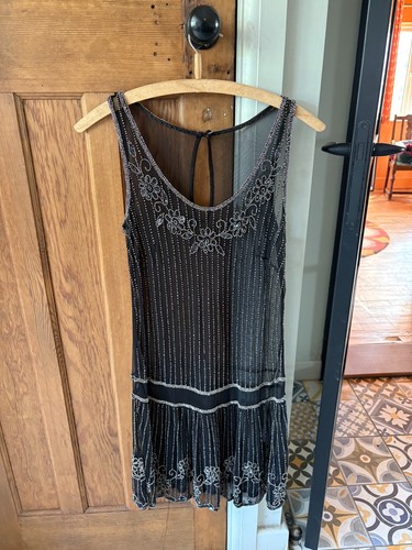 Vintage beaded cocktail - vintage, dress