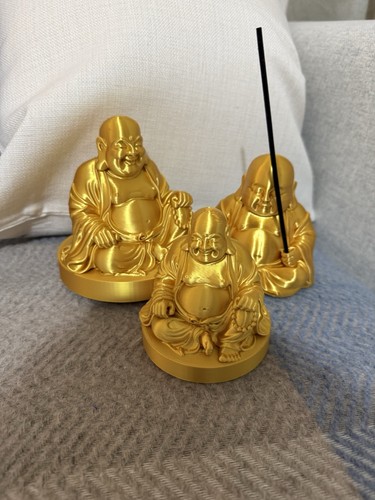 Piece gold buddha statue - piece,