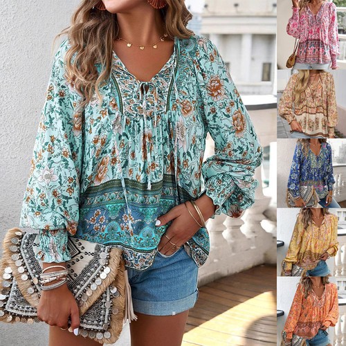 Boho women summer lace t - boho, women's