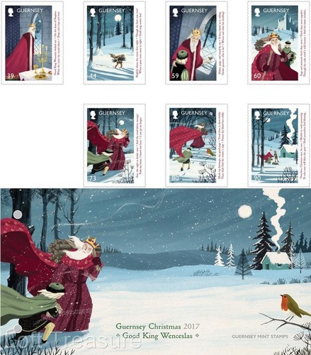 Guernsey stamps christmas - guernsey, "christmas