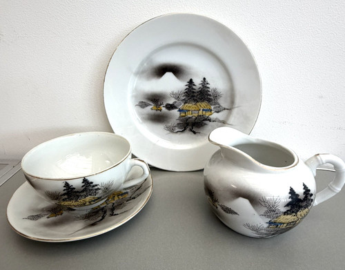 Vintage japan kutani fine - vintage,