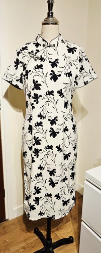 Cynthia pang silk pearl black - silk,