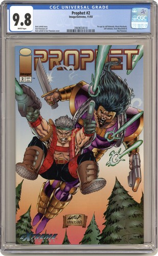 Prophet cgc 8 1993 - prophet, 9.8