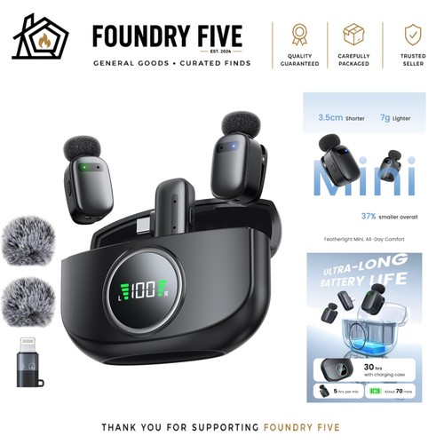 Lightweight mini microphone - lightweight,
