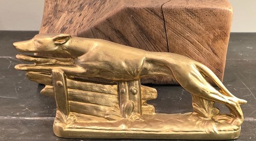 Vintage gilded solid brass - gilded,