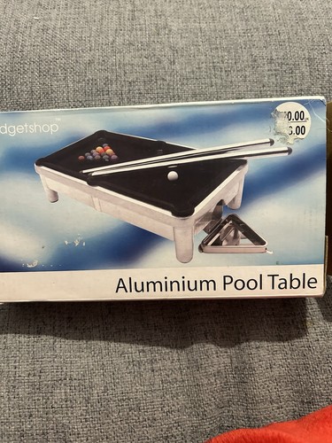 Aluminium desk pool table - aluminium,