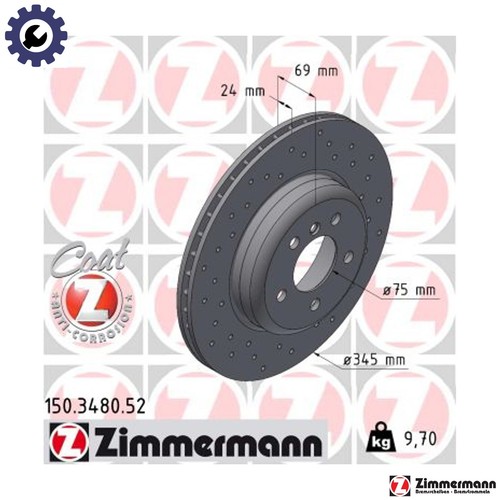 Brake disc 150 3480 for - disc,