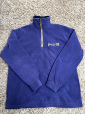 Vintage Pringle Fleece L Royal