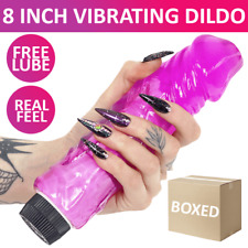 Big Rampant Vibrator Large Thick Girth Vibrating Dildo Adult Sex Toy Rabbit XL